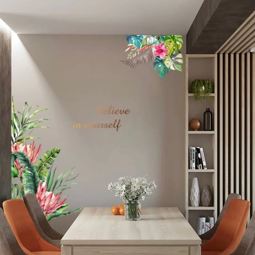 Floral, multicolor, 100% Plastic